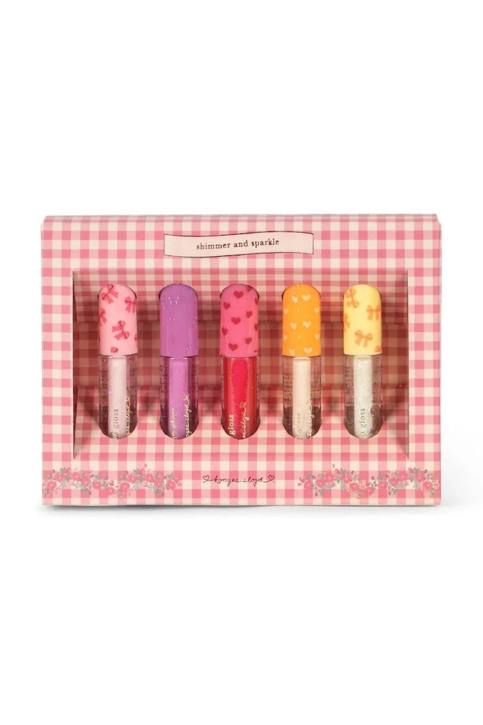 Konges Sløjd GLITTER LIP GLOSS 5’Lİ SET (5 PARÇA)