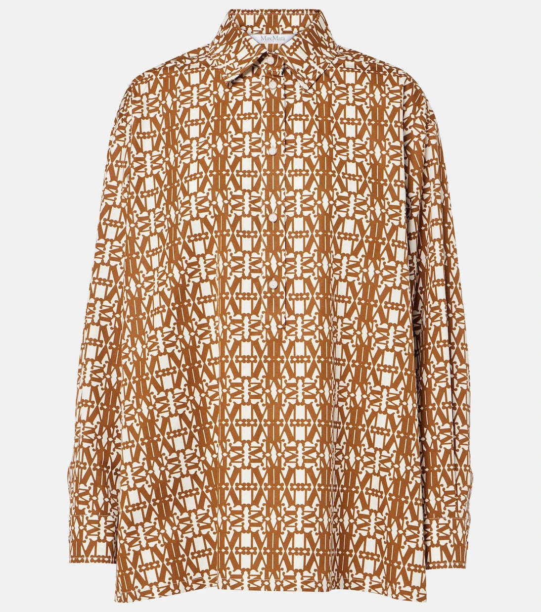 Max Mara - Gallura printed cotton shirt