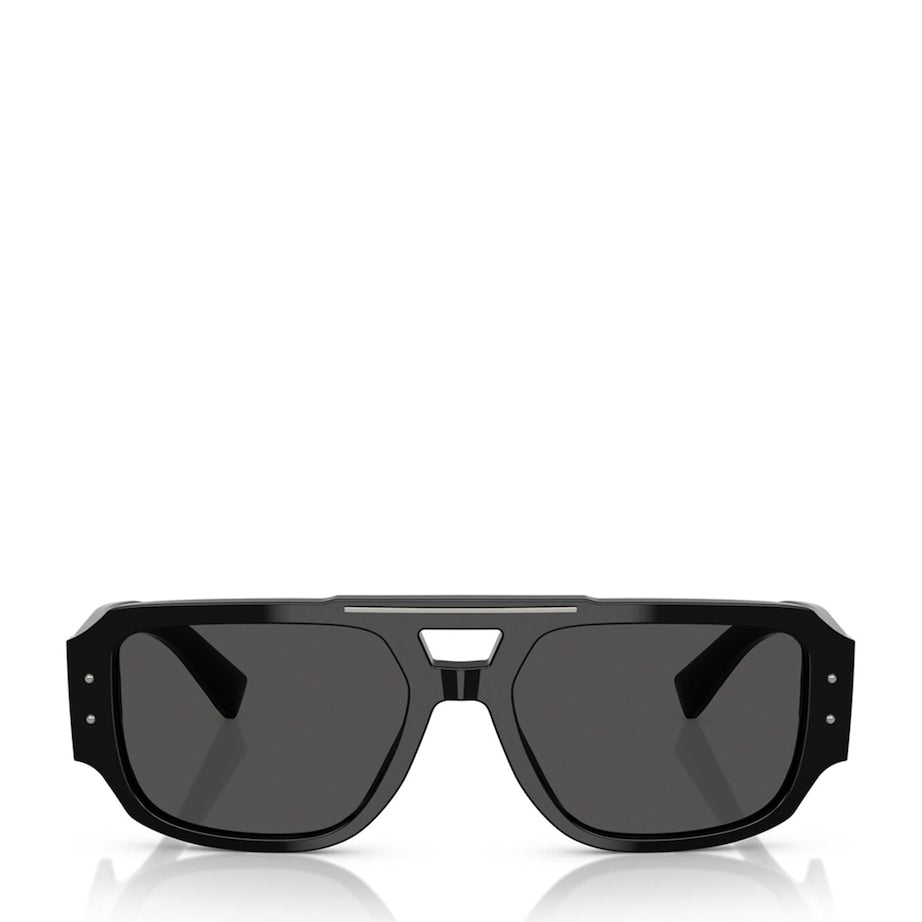 Dolce & Gabbana Acetate Pilot Sunglasses