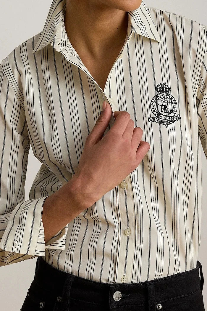 Lauren Ralph Lauren Kadın Pamuklu Gömlek
