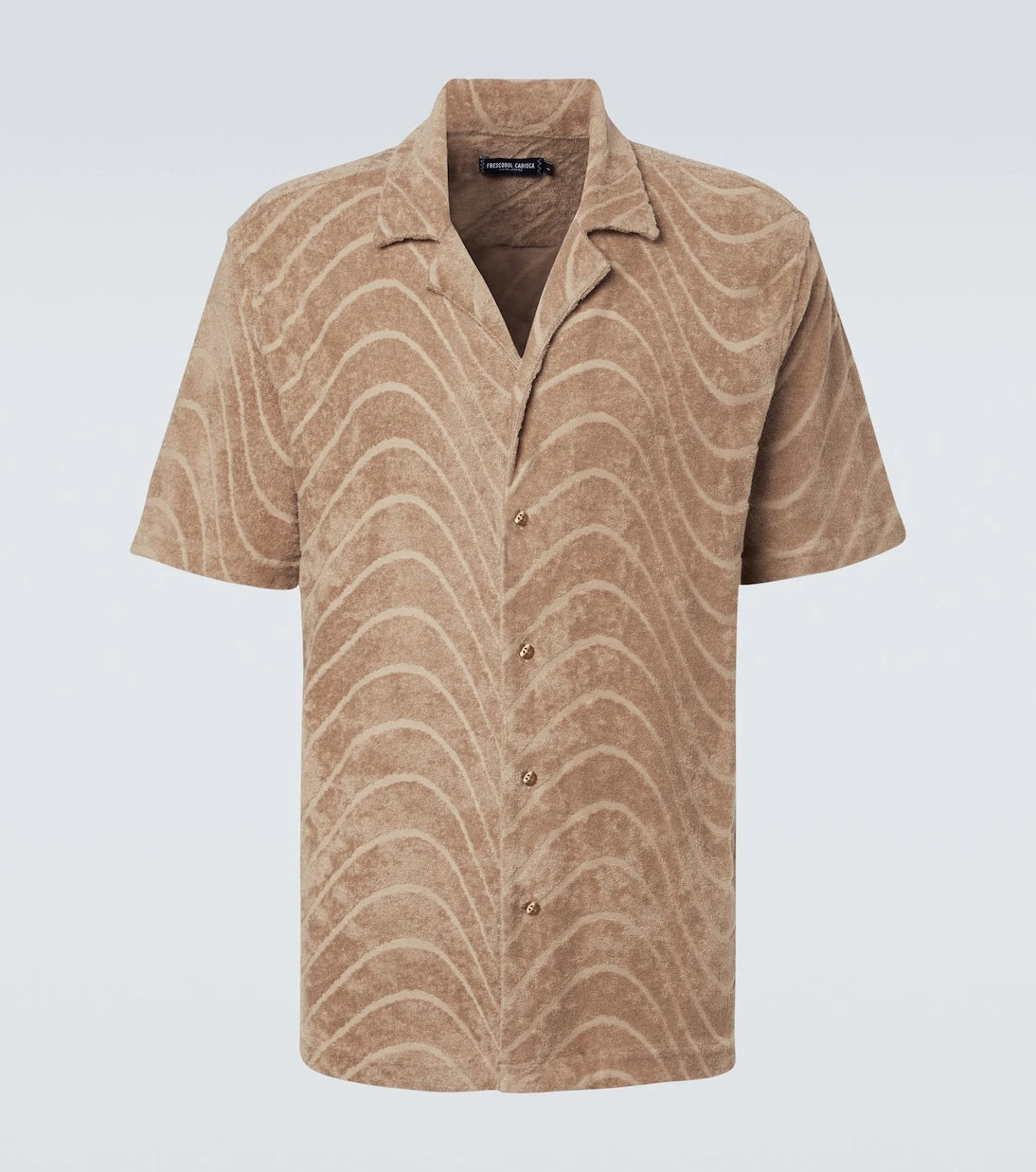 Frescobol Carioca - Cotton-blend bowling shirt