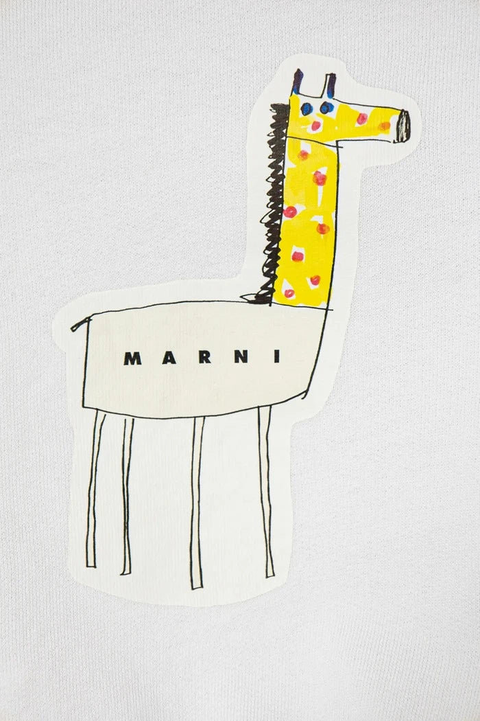 Marni MS304B Bebek Pamuklu Sweatshirt
