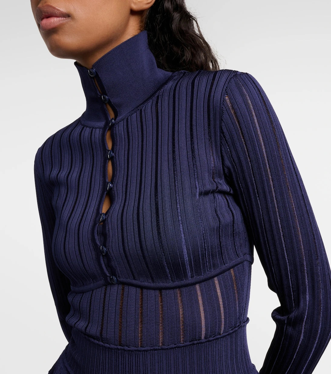 Alaïa - Crinoline cropped cardigan