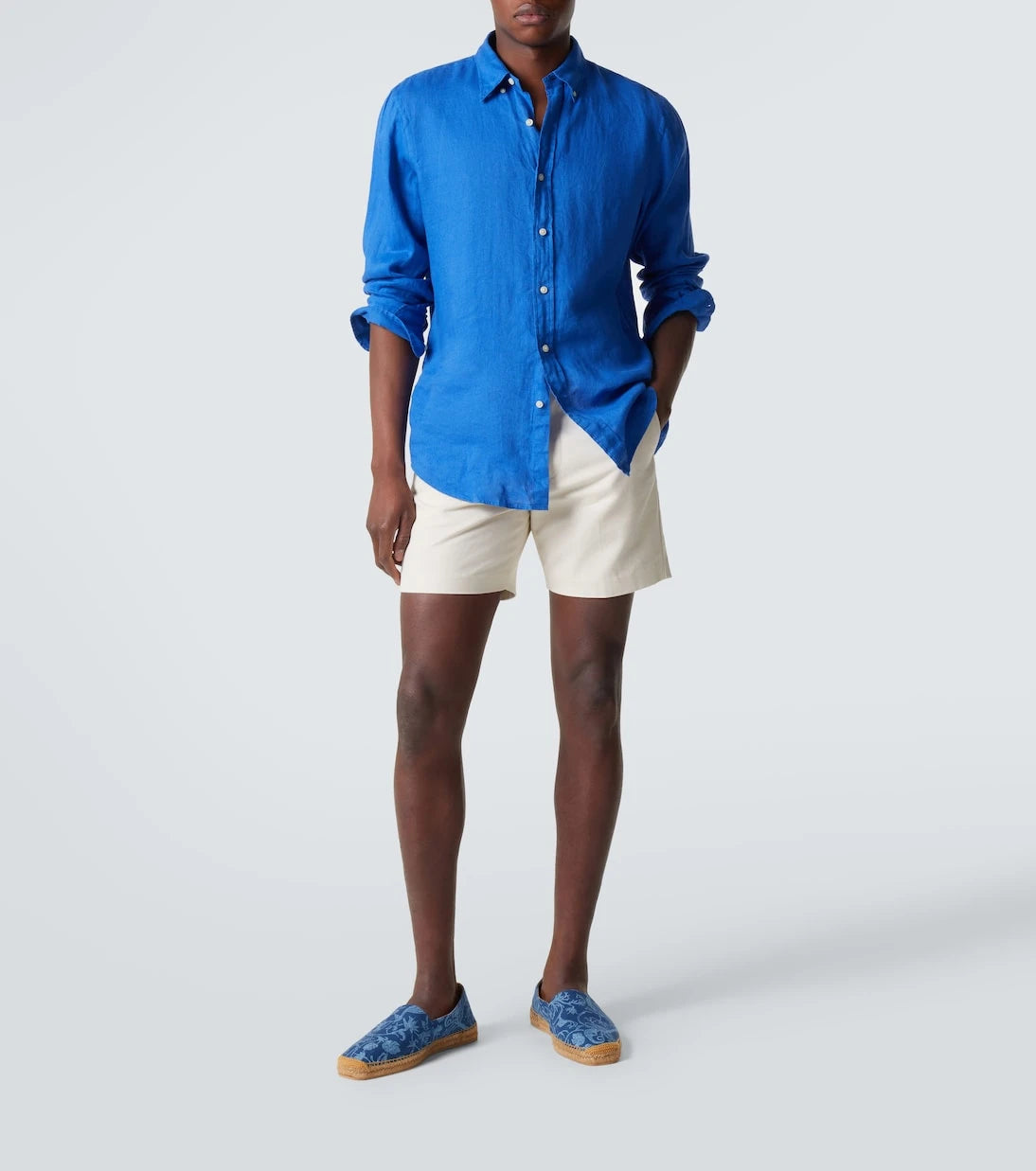 Kiton - أحذية إسبادريل مطبوعة