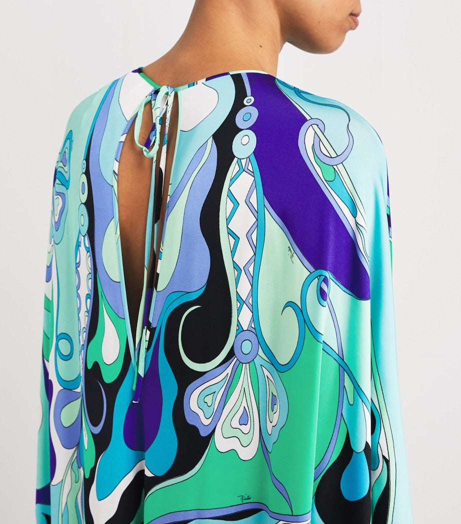 Multi Kaftan Maxi Dress