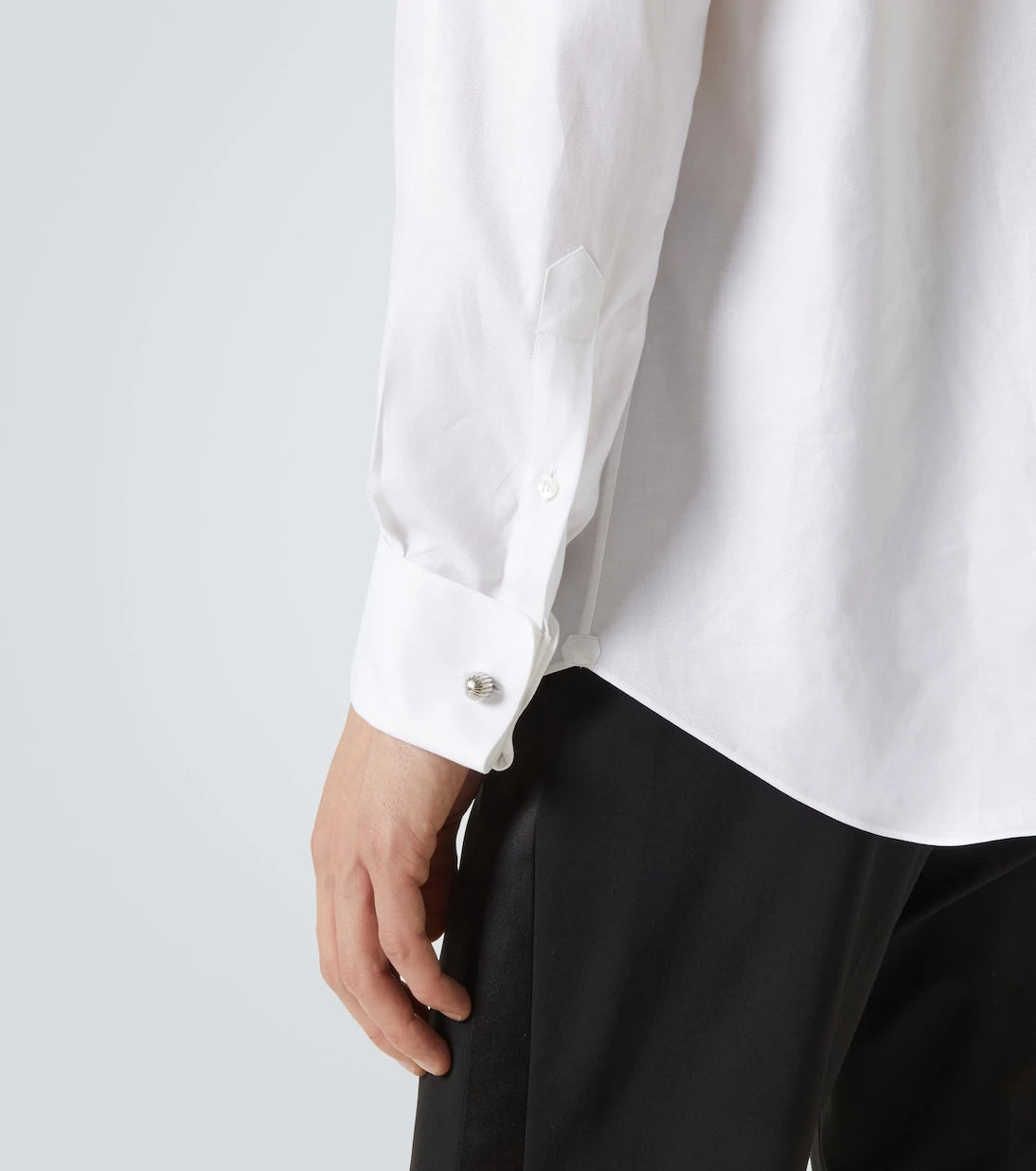 Brioni - Cotton poplin tuxedo shirt