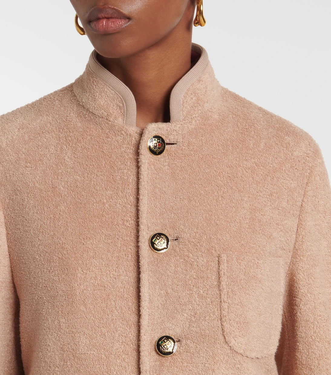 Loro Piana - Spagna Mini linen and cotton terry jacket