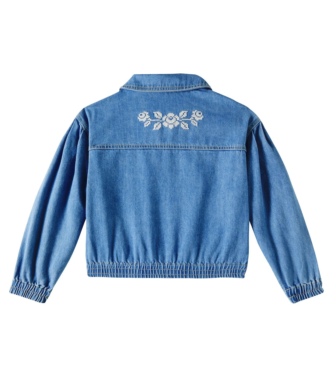 C'era Una Volta - Jacky işlemeli denim bomber ceket