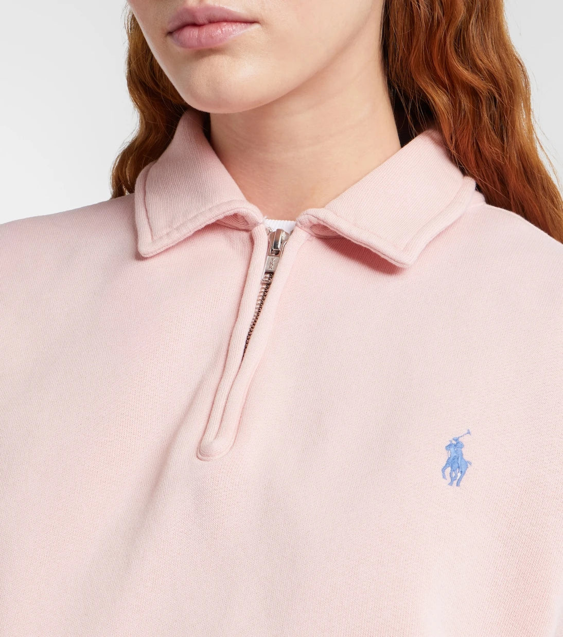 Polo Ralph Lauren - Cotton-blend fleece half-zip sweatshirt