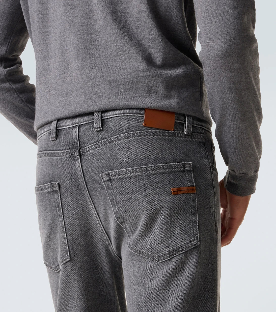 Zegna - Mid-rise slim jeans
