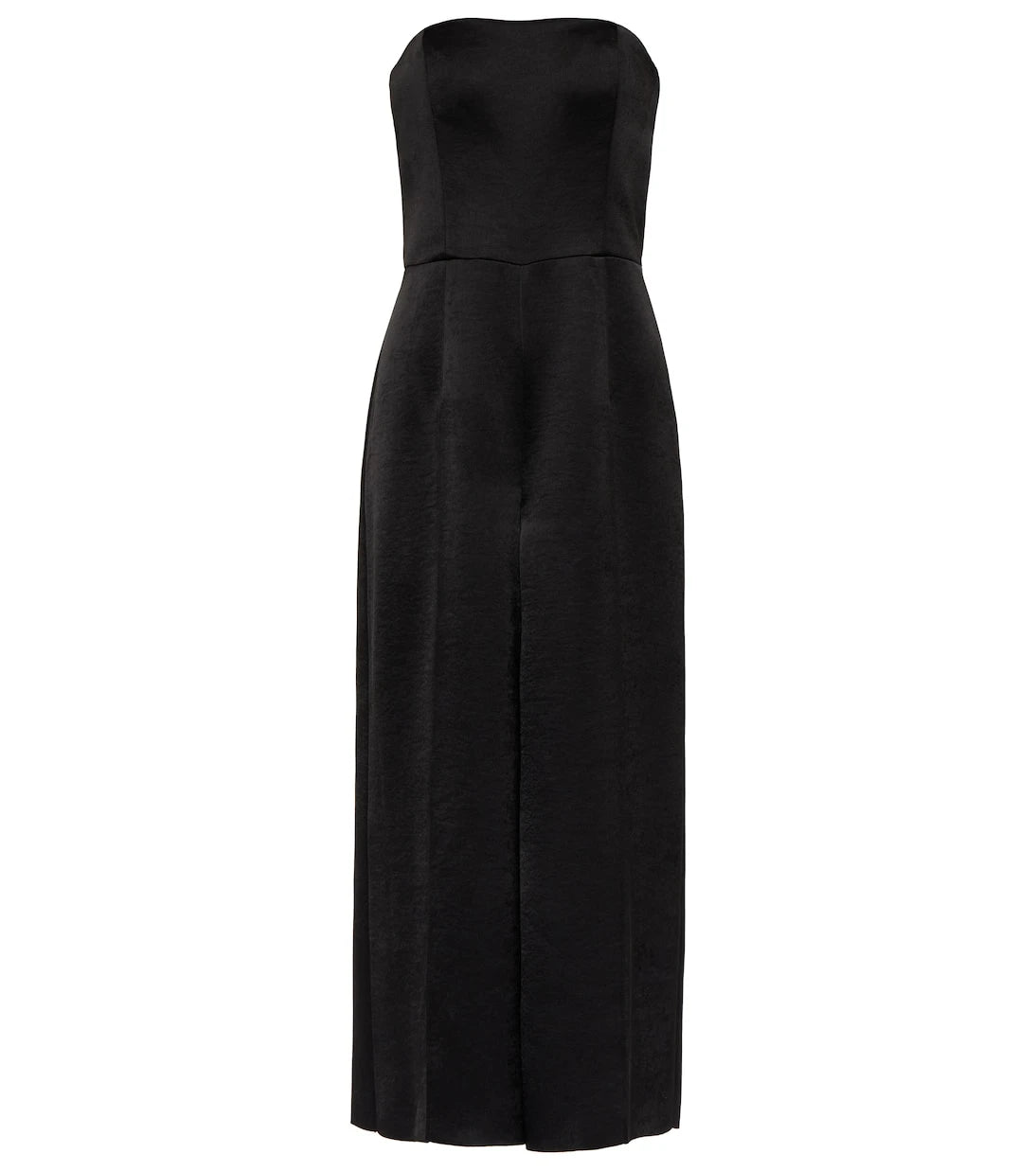 Vince - Wide-leg bandeau satin jumpsuit