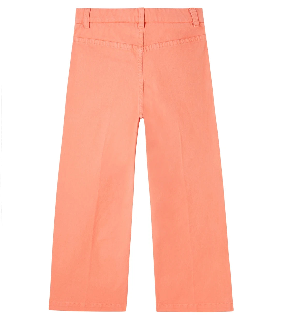 Chloé Kids - Logo pleated cotton pants
