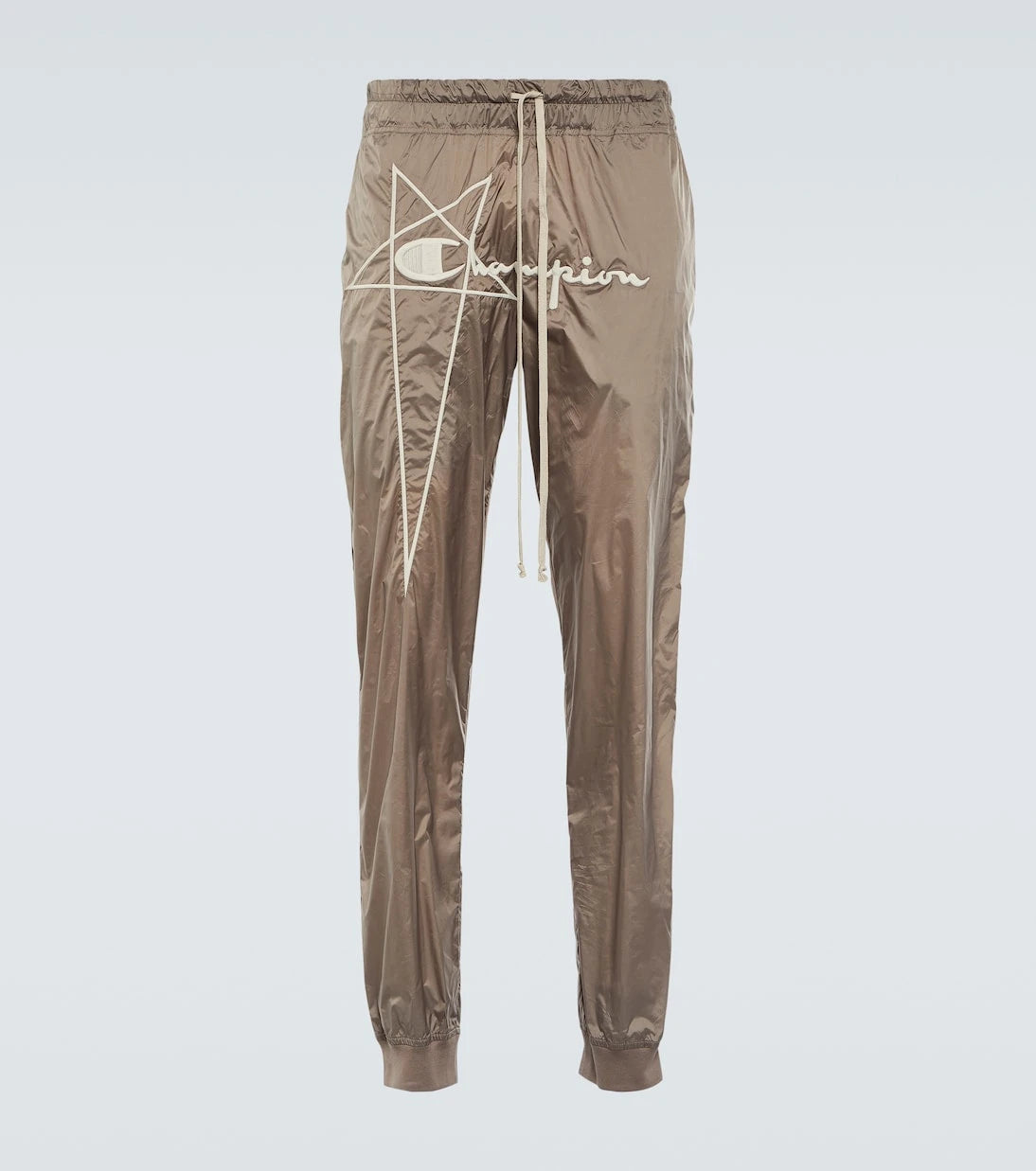 Rick Owens - بنطال رياضي نايلون x Champion®