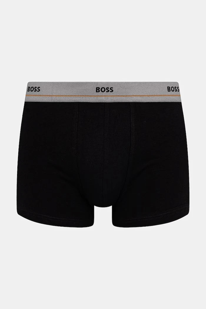 BOSS Erkek Pamuk ve Elastan Boxer Trunk 5P Essential 5’li
