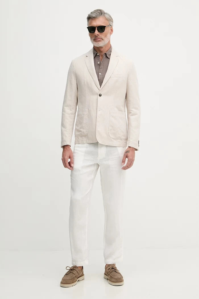United Colors of Benetton erkek keten pantolon