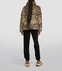 Multi Leopard Print Puffer Jacket