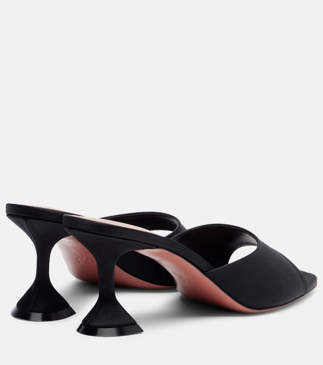 Amina Muaddi - Lupita 70 satin mules