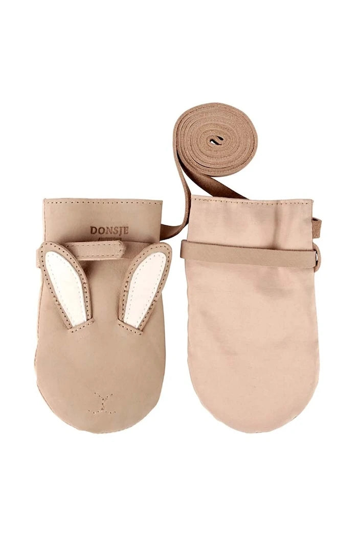 Детски кожени ръкавици Donsje Kapi Classic Mittens Bunny