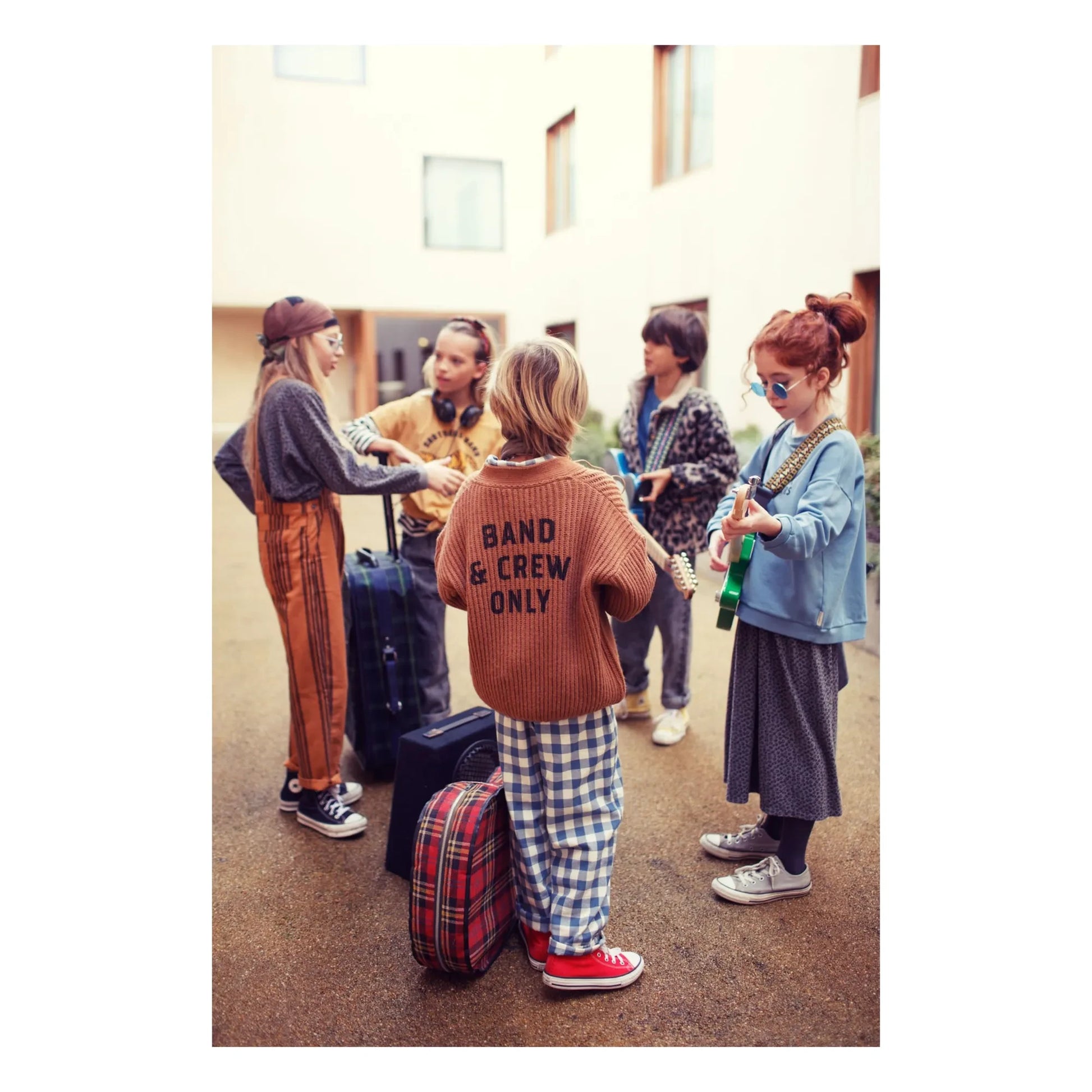 Piupiuchick - Band &amp; Crew Only Wool Cardigan | Brown