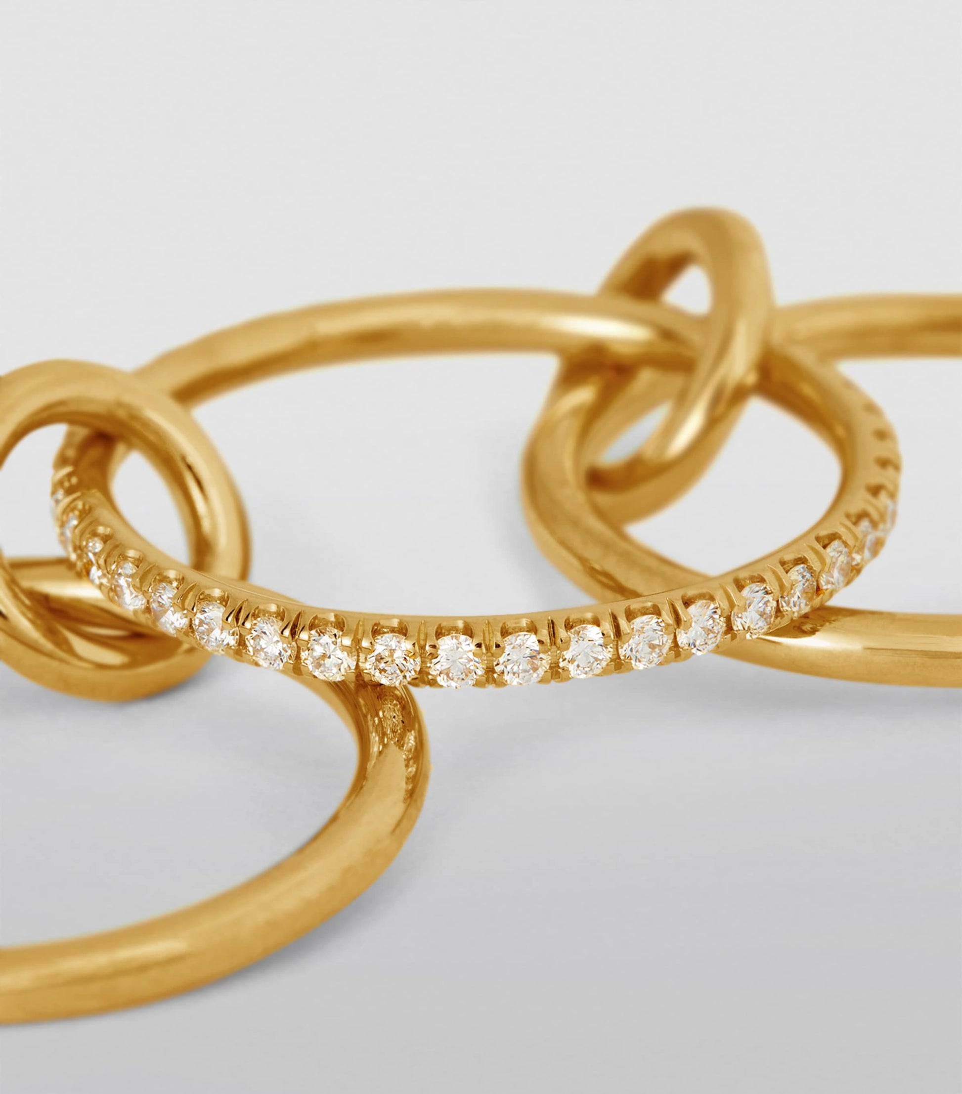 Yellow Gold and Diamond Sonny Ring