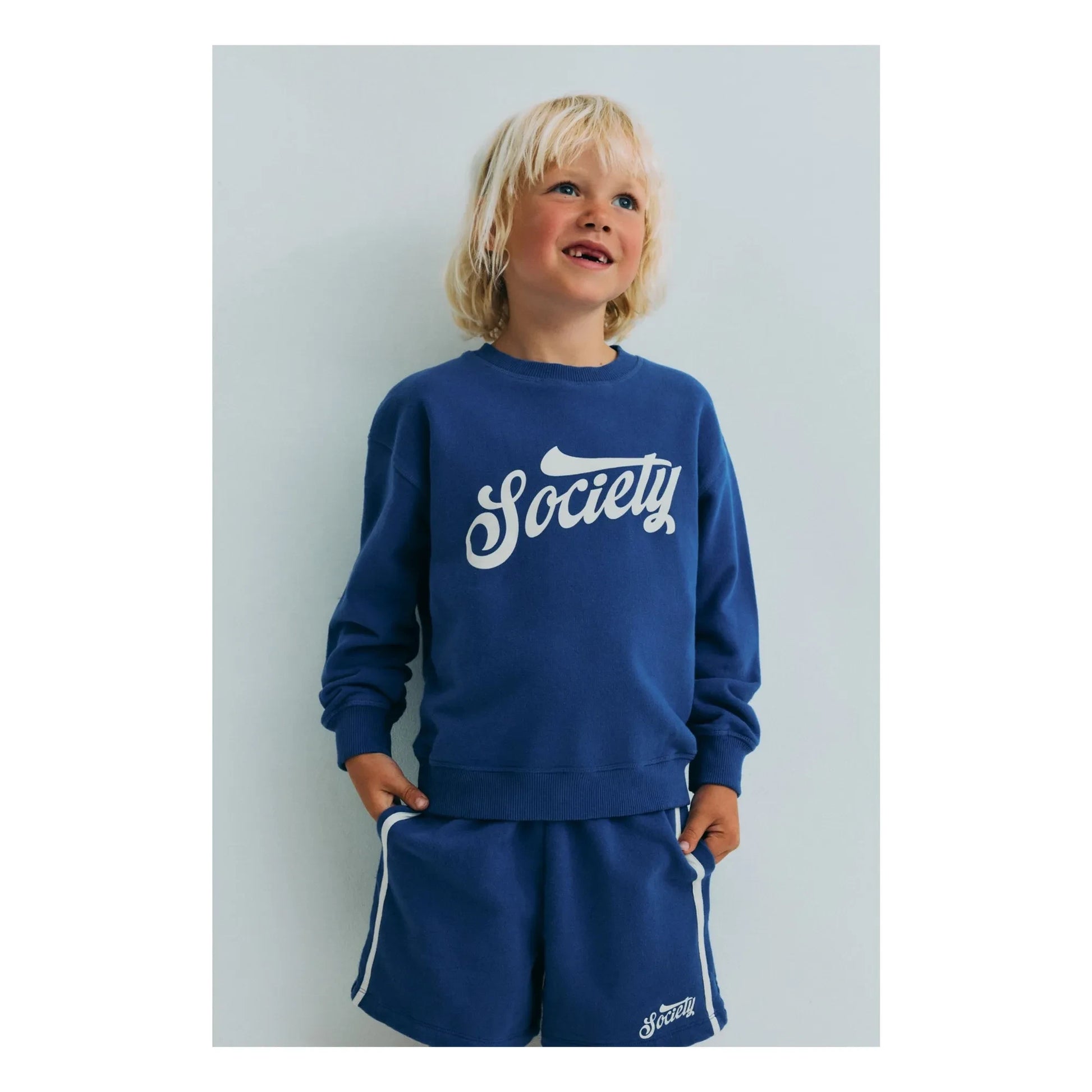 the new society - Tilo sweatshirt | Blue