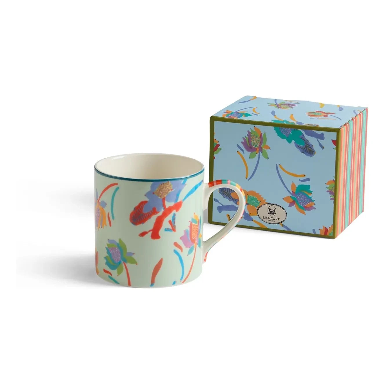 Lisa Corti - Japanese porcelain cup | Green