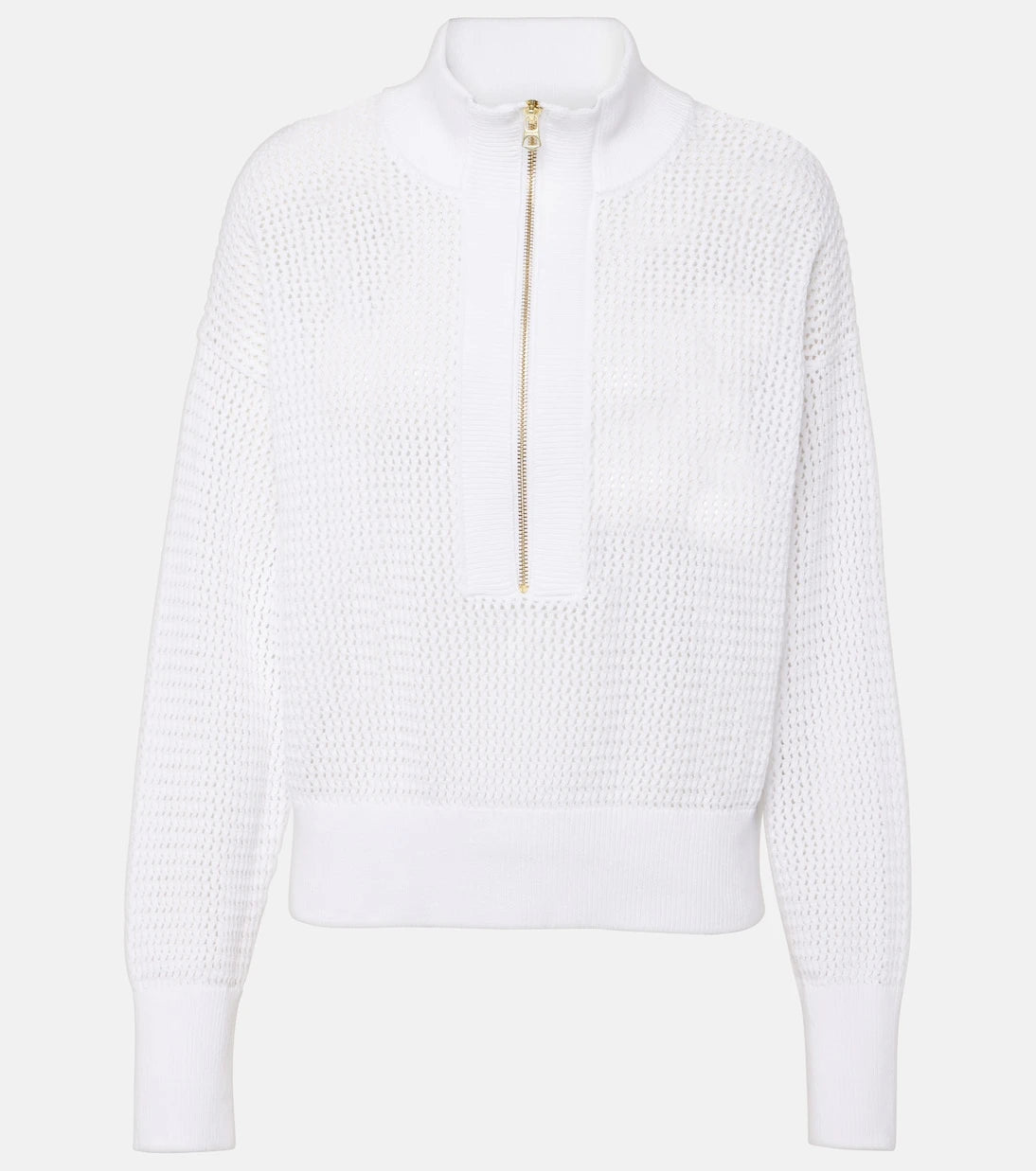 Varley - Aurora cotton half-zip sweater