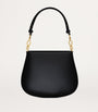 Saint Laurent Black Leather Voltaire Top-Handle Bag