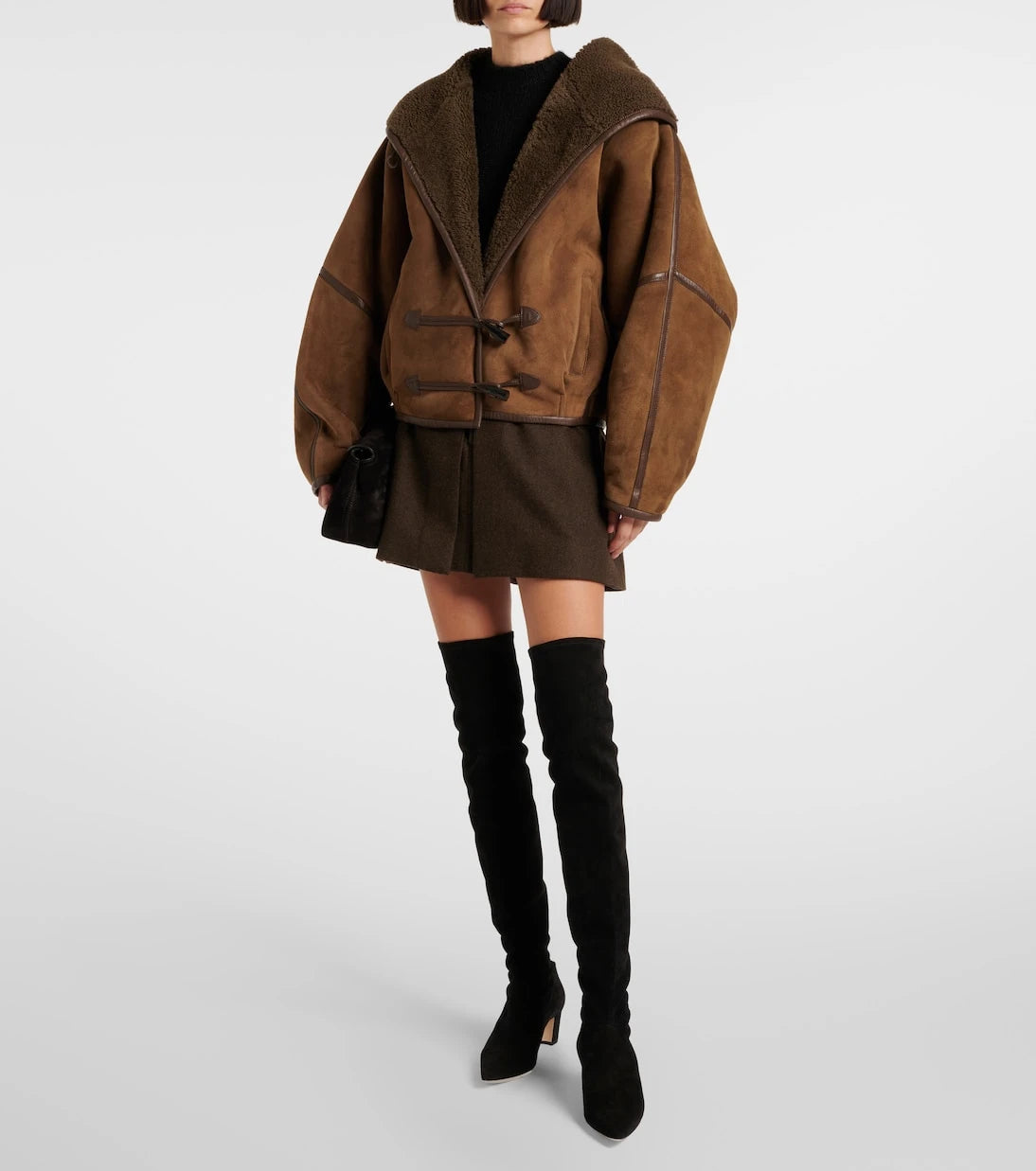 Manolo Blahnik - Lupasca 55 suede over-the-knee boots