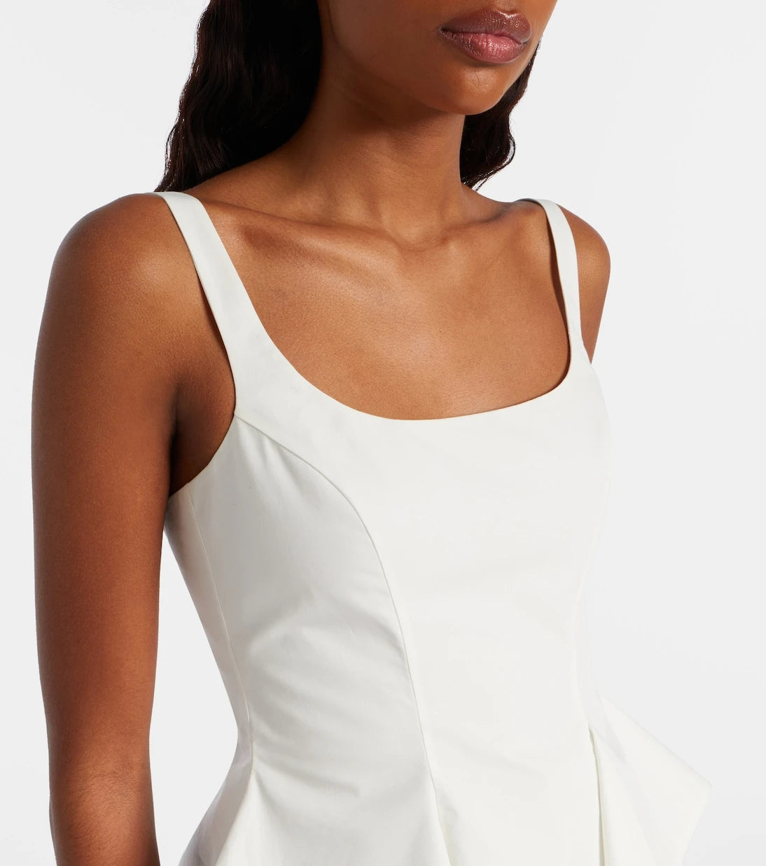 Khaite - Loa cotton poplin top