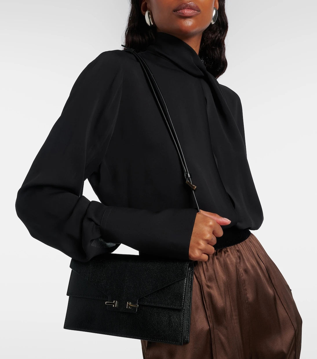 Tom Ford - T Mini leather crossbody bag