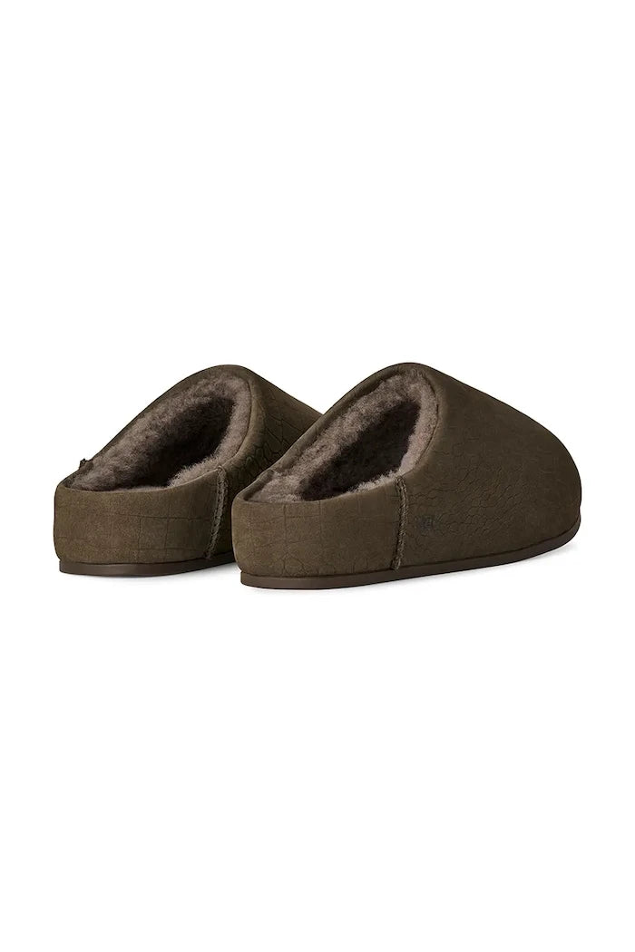 Nubuk UGG W Elea Embossed Slip-On Terlik