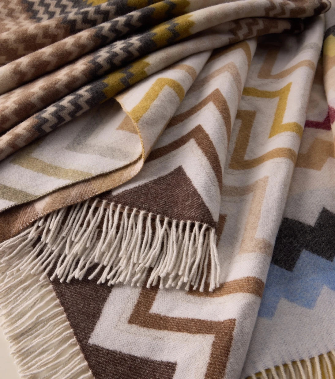 Missoni - Watamu fringed wool-blend throw