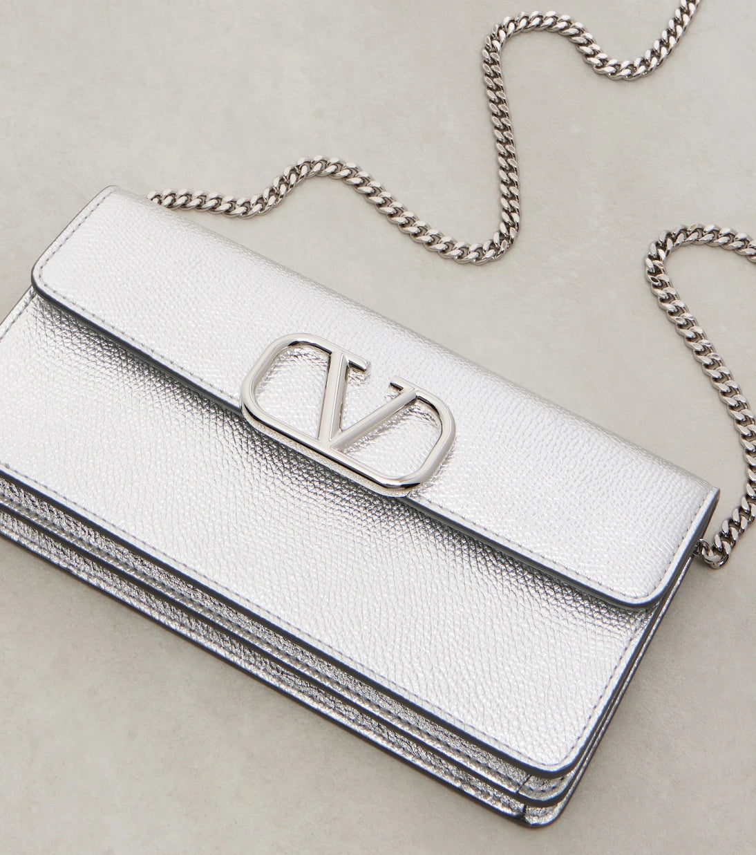Valentino Garavani - VLogo Mini leather crossbody bag