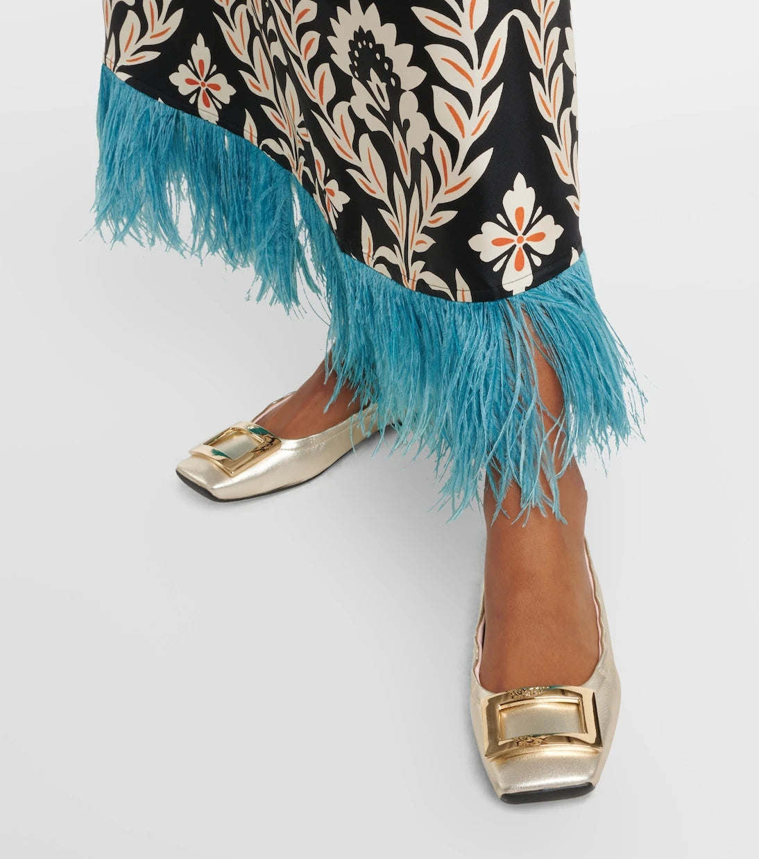 Roger Vivier - Viv' Pockette leather ballet flats