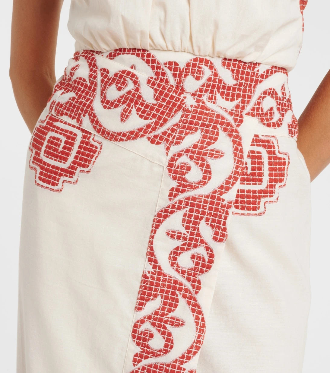 Johanna Ortiz - Printed cotton midi dress