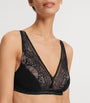 Hanro Black Lace Holly Soft Cup Bra