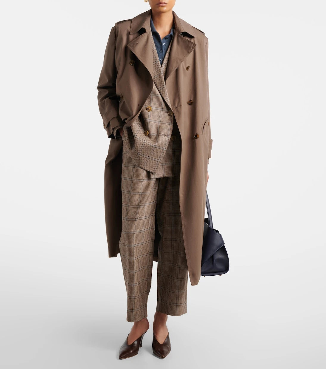 Blazé Milano - Assel cotton-blend trench coat
