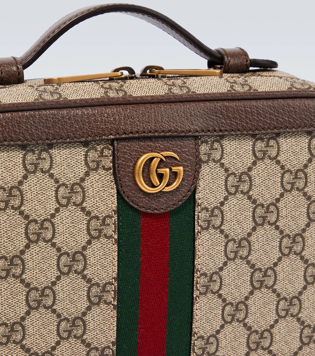 Gucci - حقيبة كتف Ophidia الصغيرة من الكانفاس