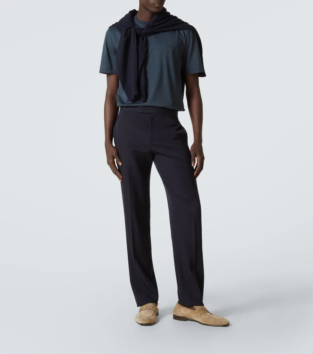 Zegna - Logo cotton T-shirt