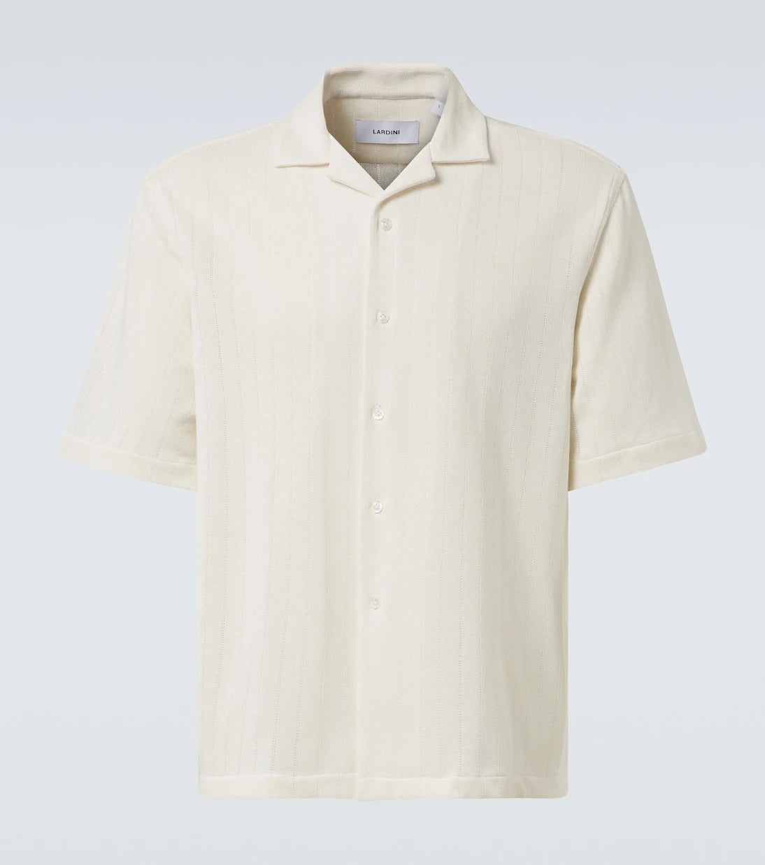 Lardini - Striped bowling shirt