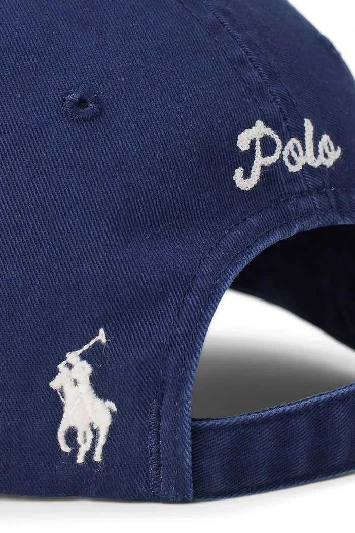 Памучна шапка с козирка Polo Ralph Lauren