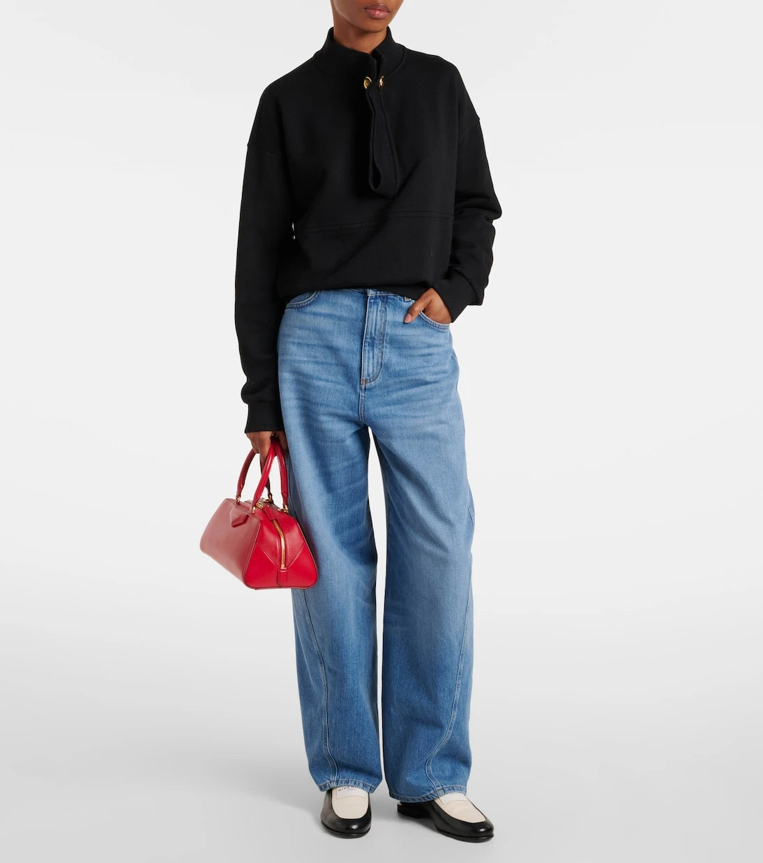 Givenchy - Cotton fleece sweatshirt