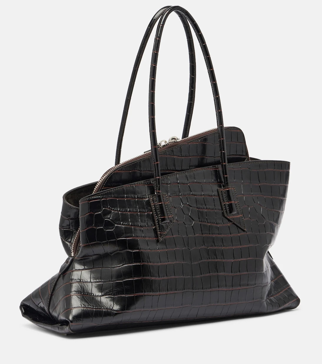 The Attico - La Passeggiata Medium leather tote