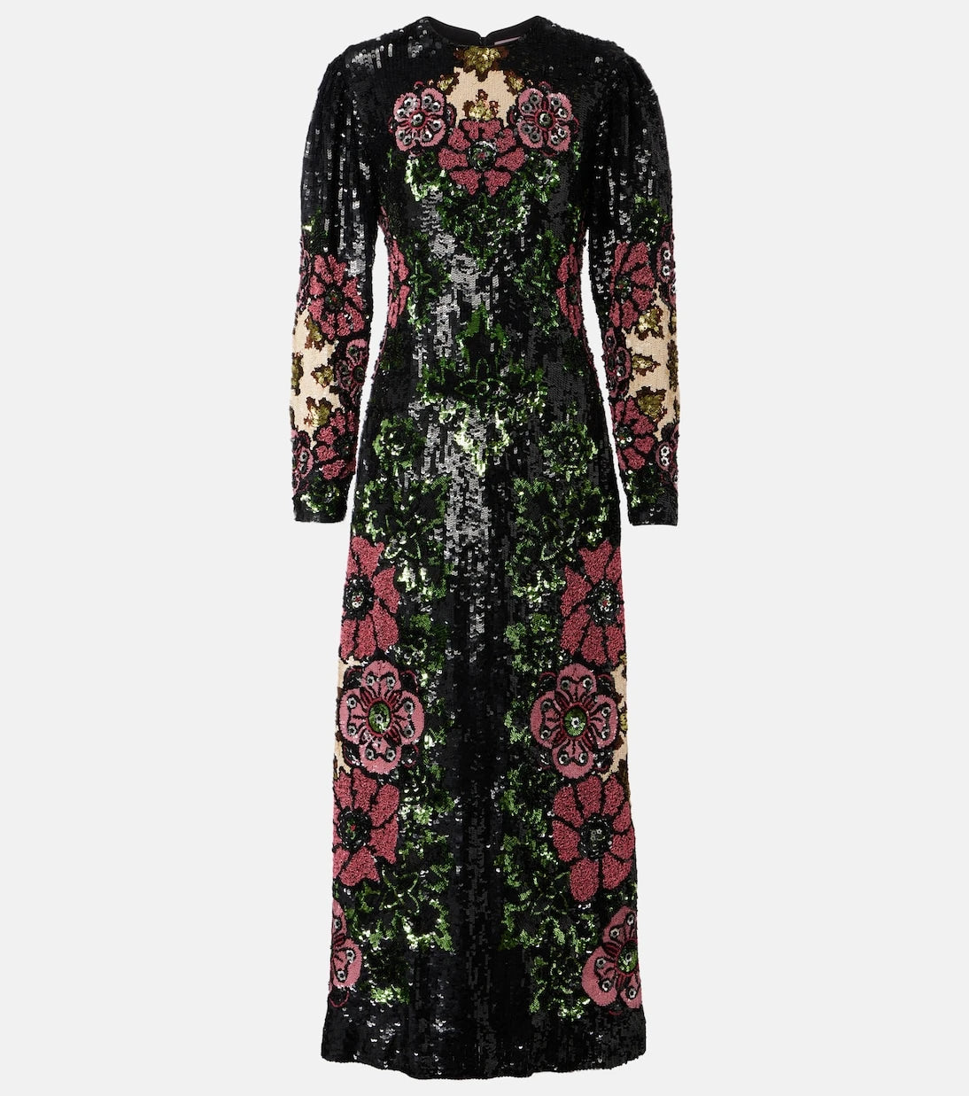 La DoubleJ - Clingy Swing sequined maxi dress