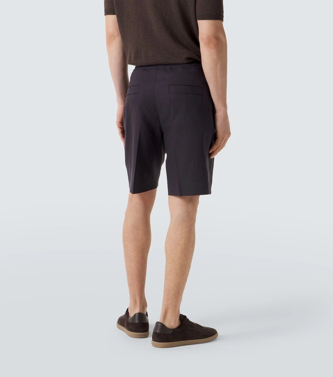 Zegna - Linen Bermuda shorts