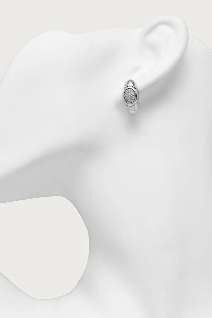 Trussardi kadın paslanmaz çelik küpe