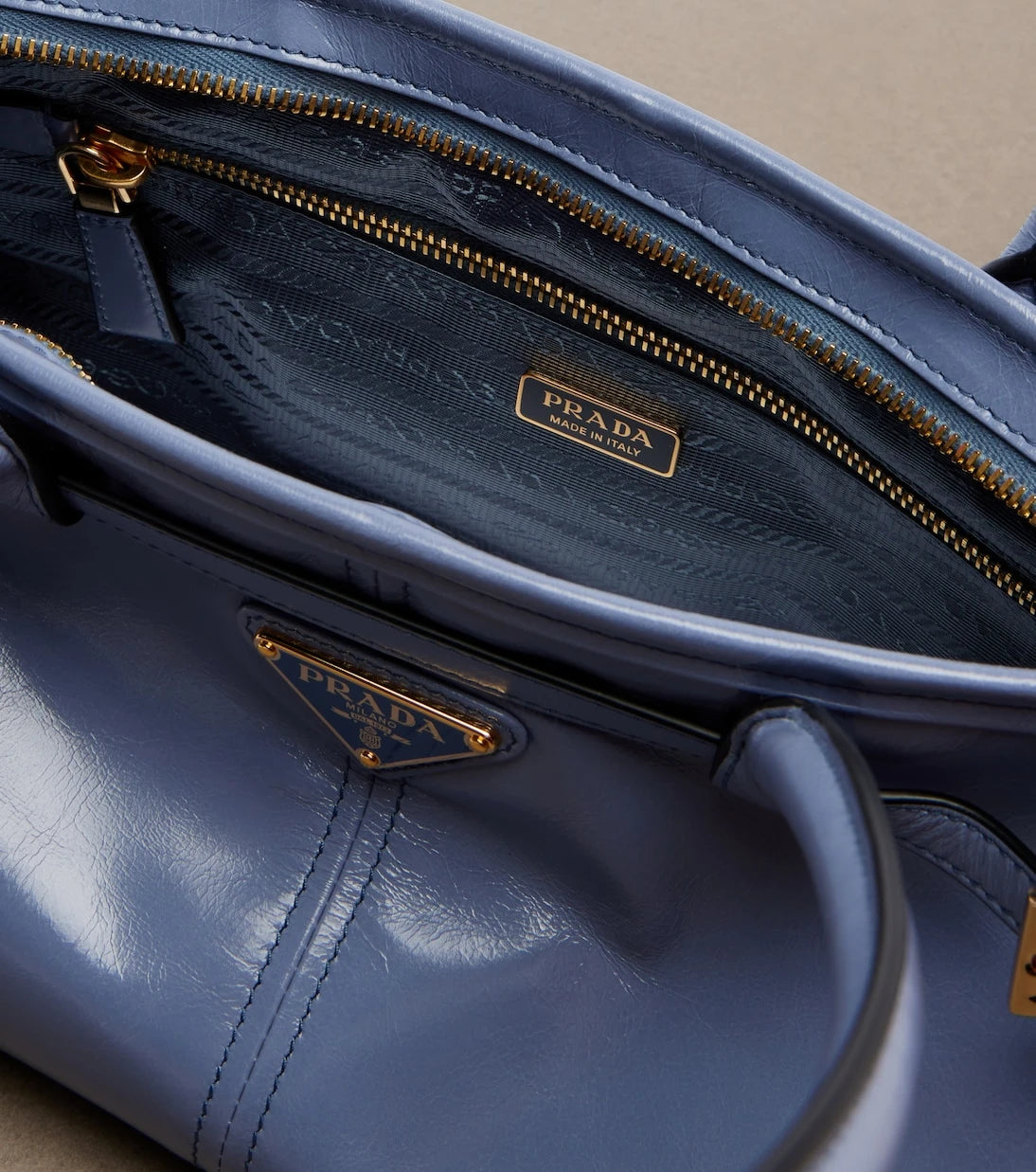 Prada - Prada Bonnie Medium leather shoulder bag