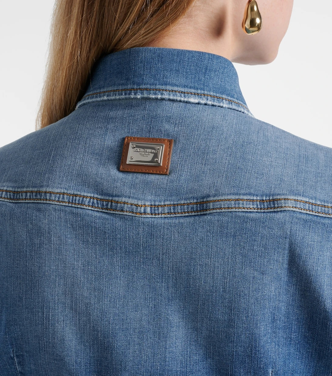 Dolce&Gabbana - Washed denim shirt