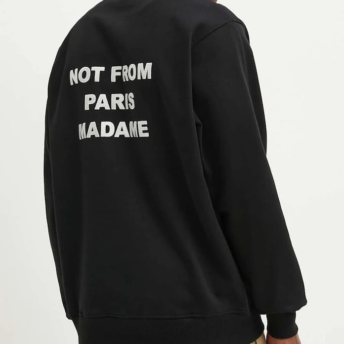Pamuklu sweatshirt Drôle de Monsieur
